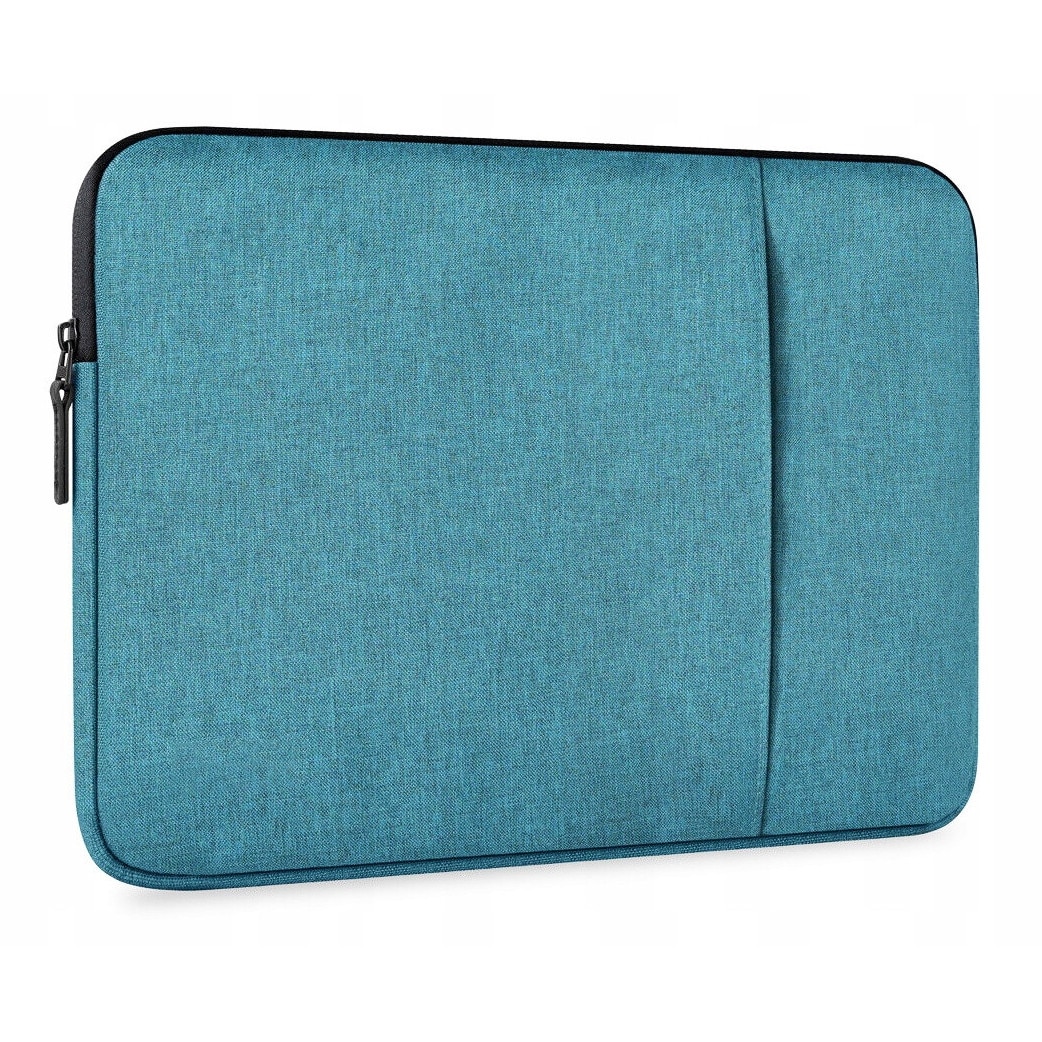 Etui Soft Case pentru Lenovo Tab P11 2-generatia 2023, 11.5", turcoaz, cu buzunar pentru accesorii