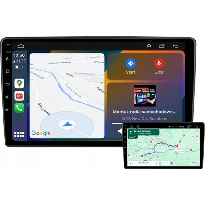 Radio auto NCS ZQ9, 9" QLED, 8GB RAM, LTE, pentru CITROEN JUMPER 2 2006-2015