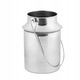 Tejforraló 5L, Topfann, inox, fedő fogantyúval, ezüst