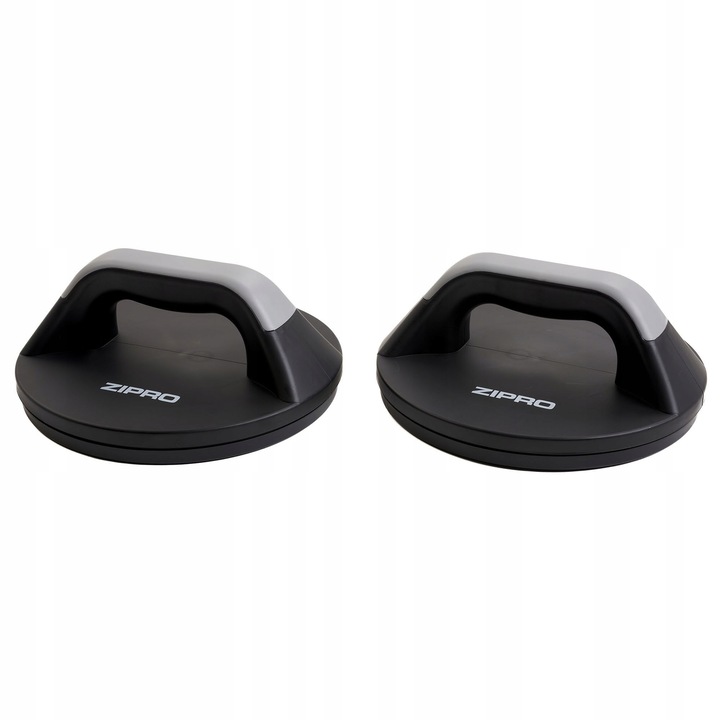 Zipro forgó fekvőtámasz markolat, 2 darabos szett, fekete, 20x8,2cm