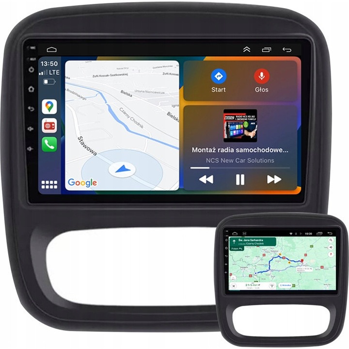 Radio auto NCS ZQ9, 9" QLED, 8GB RAM, LTE, pentru OPEL VIVARO B 2014-2019