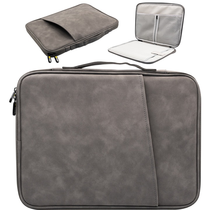 ArmorCase Soft Case laptoptáska, 37x25cm, laptop és tablet védelem, szürke