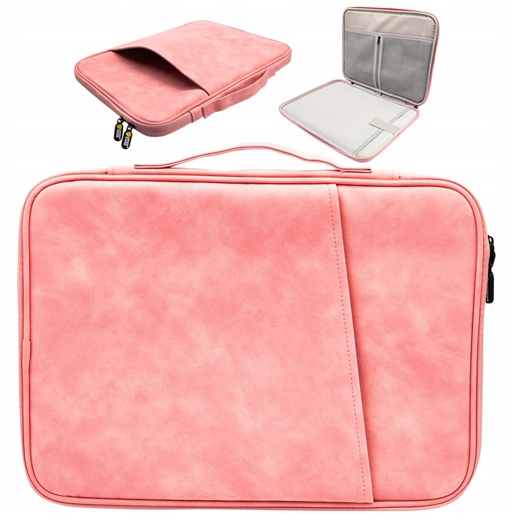 ArmorCase laptoptáska, rózsaszín, 37x25cm, akár 15"-os laptopokhoz