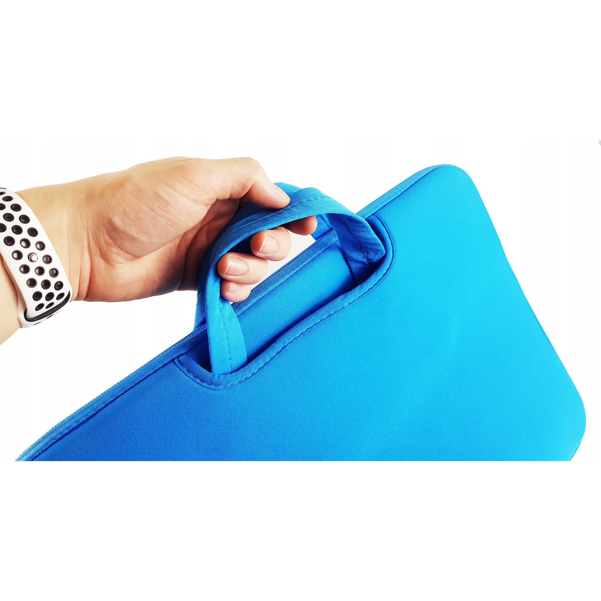 Etui laptop ArmorCase, 14-15,6", neopren, granat, cu manere