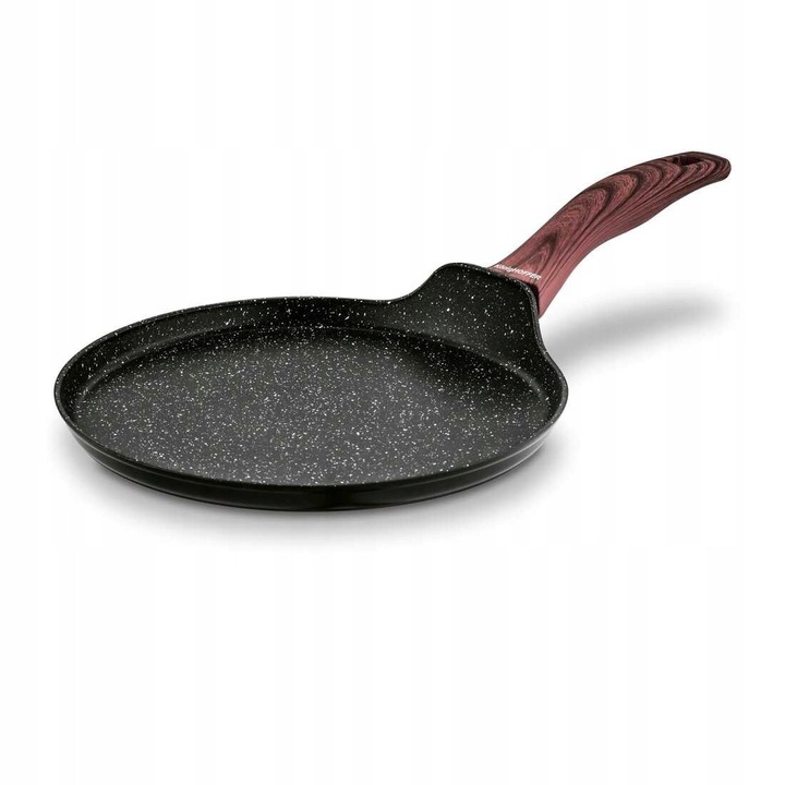 Tigaie pentru clatite Arte, 24cm, aluminiu, non-stick, neagra