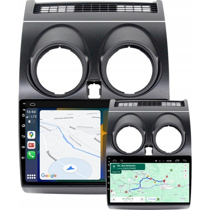 Radio auto NCS ZQ9, set complet, 9" QLED, 8GB RAM, LTE, pentru Nissan Qashqai 2006-2013