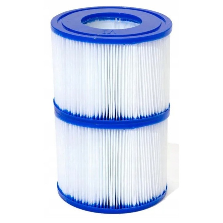 4x szűrő szett VI típusú medencepumpához, Lay-Z-Spa kompatibilis, átmérő 10.5cm, magasság 8cm