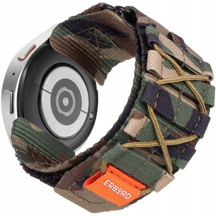 ERBORD Runner nylon szíj okosórához, sportos, állítható, vízálló, 20mm, szett Amazfit GTS 2, 2e, 3, 4 Mini, BIP U Pro, BIP LITE, BIP 3 Pro, BIP S modellekhez
