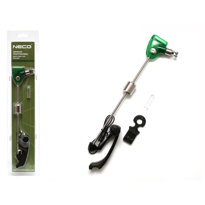 Sistem de semnalizare pescuit Neco X101, verde, 1 set
