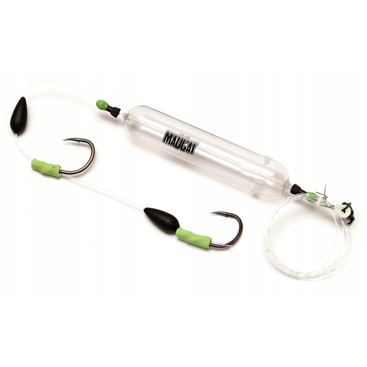 Set pescuit somn Madcat 180cm 40g 2 carlige 8/0