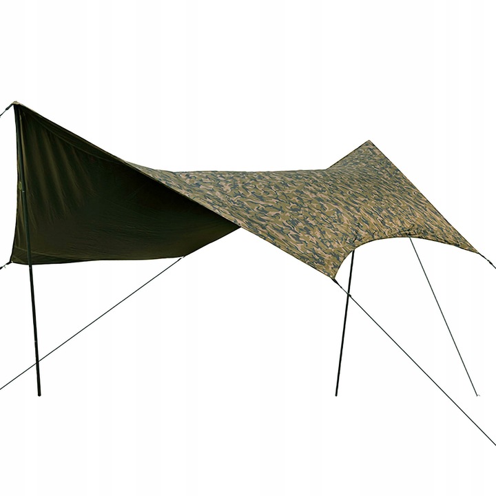 Платно за бивак Fox Camolite Tarp, 430x345см, водоустойчиво, лесно за транспортиране, пълен комплект