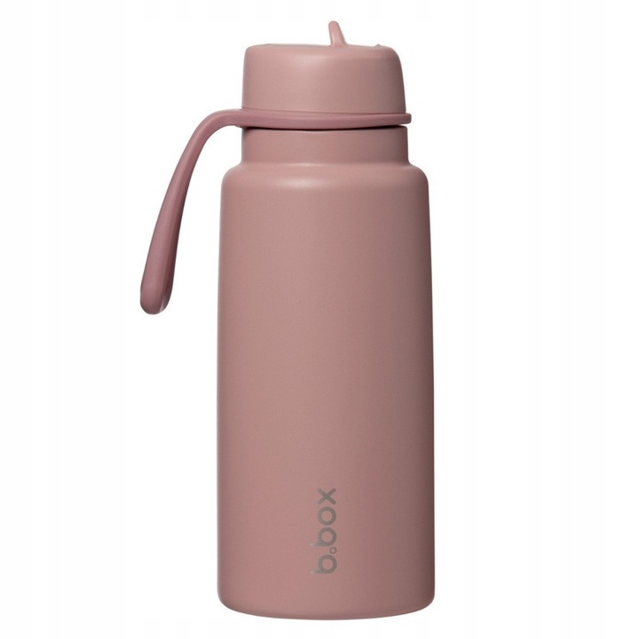 Termosz 1000 ml, b.box, Berry Smoothie, inox, fedéllel és rugalmas fogantyúval