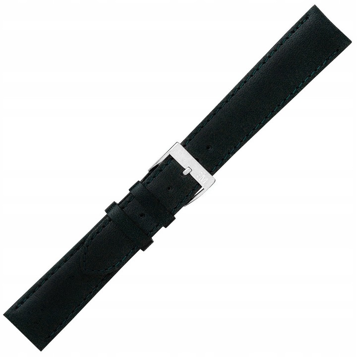 Curea de ceas, Morellato, 18mm, piele, albastra, pentru femei