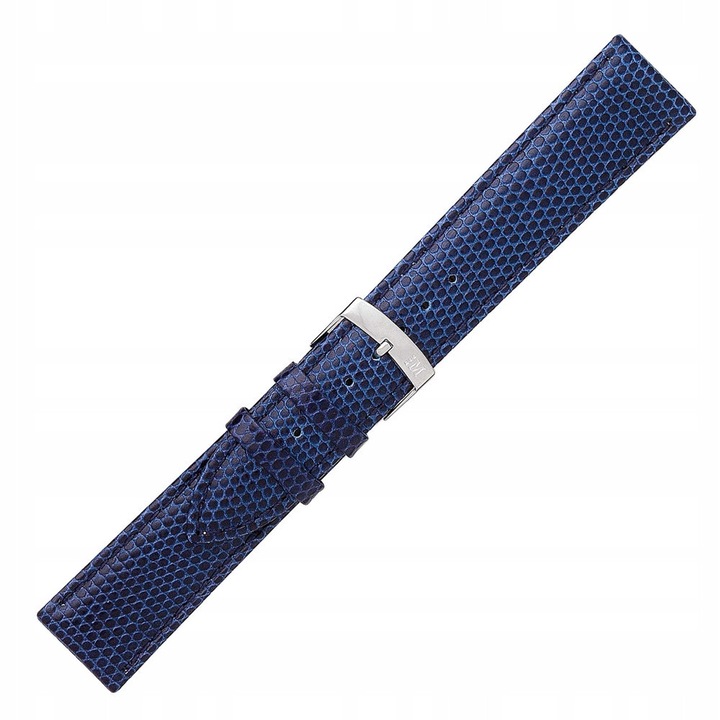 Curea de ceas, Morellato, 12mm, piele, albastra, 18cm
