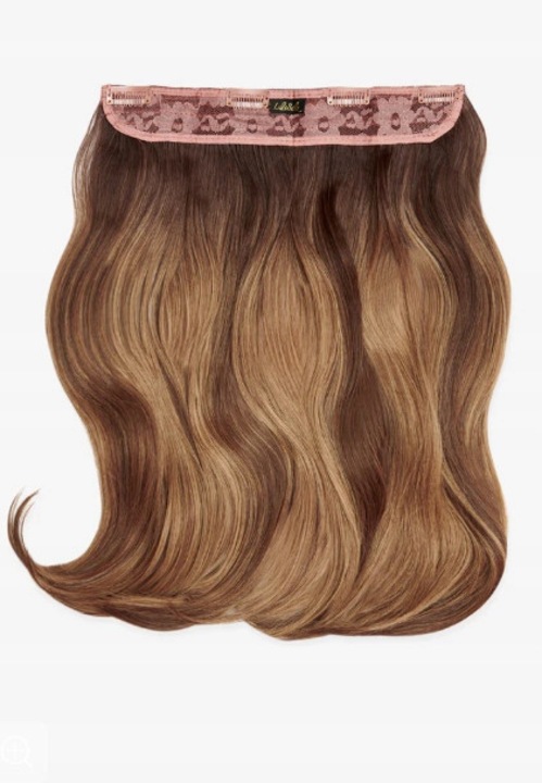 Accesorii par, Lullabellz, par sintetic, ondulat, caldut, brun, one size