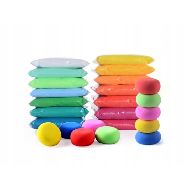 24 darabos piankolina készlet, Drobiazgarnia, 3 spatula, többszínű