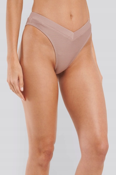 Slip bikini, Na-kd, roz prafuit, 92% polyamid, 8% elastan, S INTL