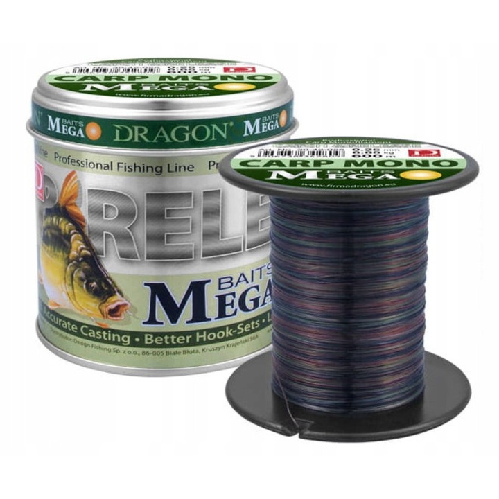 Zylka Carp Mono 0.20mm 600m Camou 4.5kg Szett