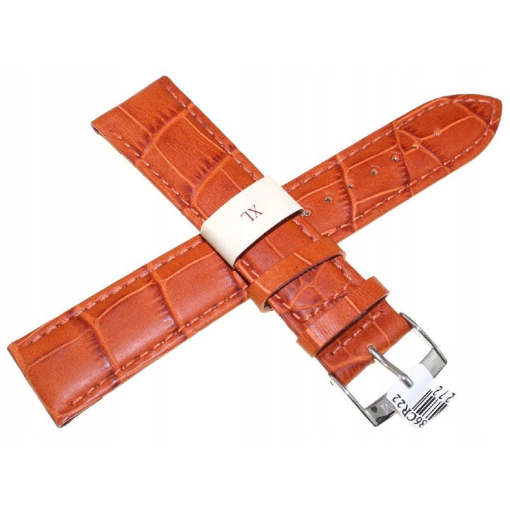 Pasek do zegarka set - Morellato A01Y2269480086CR22, skora naturala, antialergica, 22mm, bej