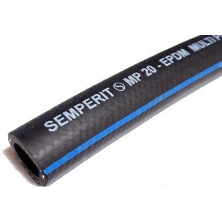 Hose universal pentru apa si aer, SEMPERIT MP20, DN 25mm, rezistent la temperaturi extreme, 1m