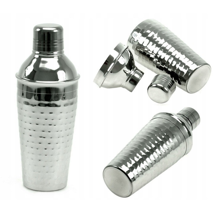 Шейкър за коктейли kinghoff kh 1507, 750 ml, инокс