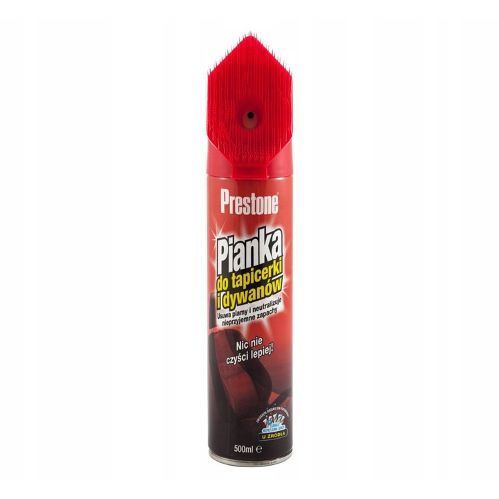 Spuma de curatare tapiterie si covoare Prestone, 500ml, efect de curatare si neutralizare a mirosurilor