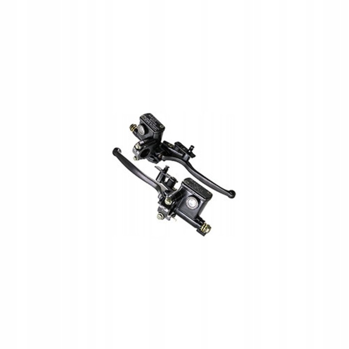 Set pompa frana stanga + dreapta Wertis pentru ATV 50-125cc, cu blocare si senzor STOP, 22mm