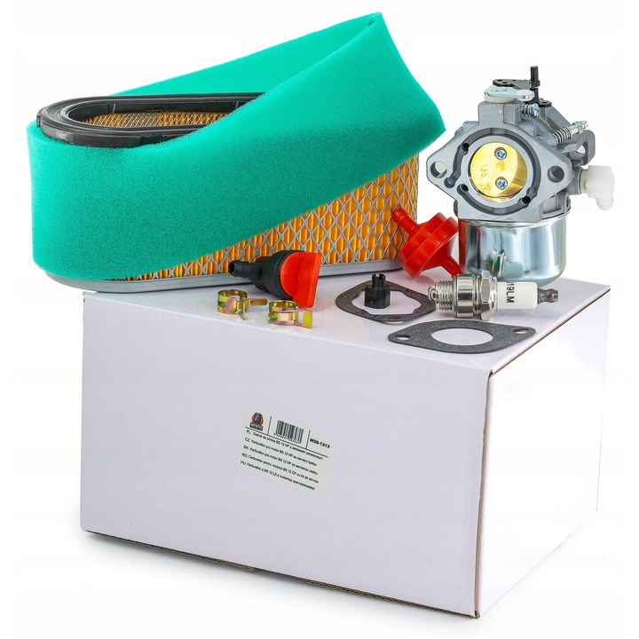 Set reparare carburator Wertis pentru motoare Briggs & Stratton 10-21 KM, inclusiv filtre si bujie