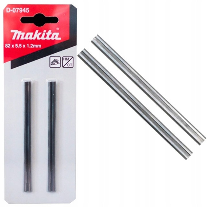 Set 2 cutite Makita 82mm pentru strung, 82x5,5x1,2mm