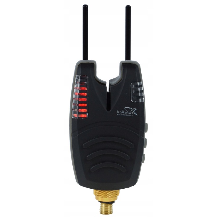 Sistem de semnalizare pescuit Hokkaido, 8 LED, waterproof, 9V, set cu 2 antene