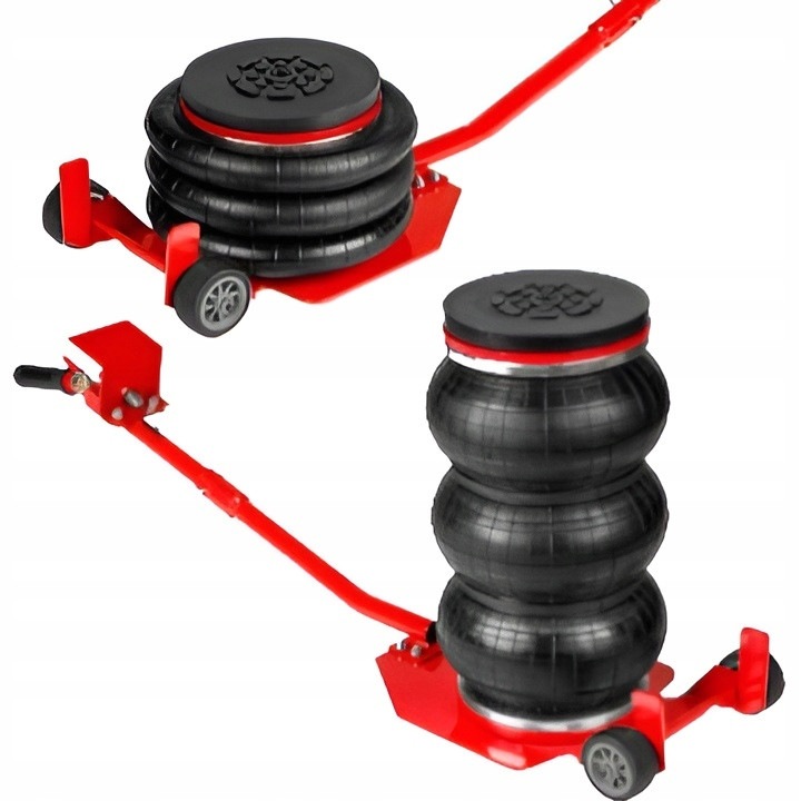 Balwanek 3.5T pneumatikus emelőpárna, 15-40cm, gumi, Leo