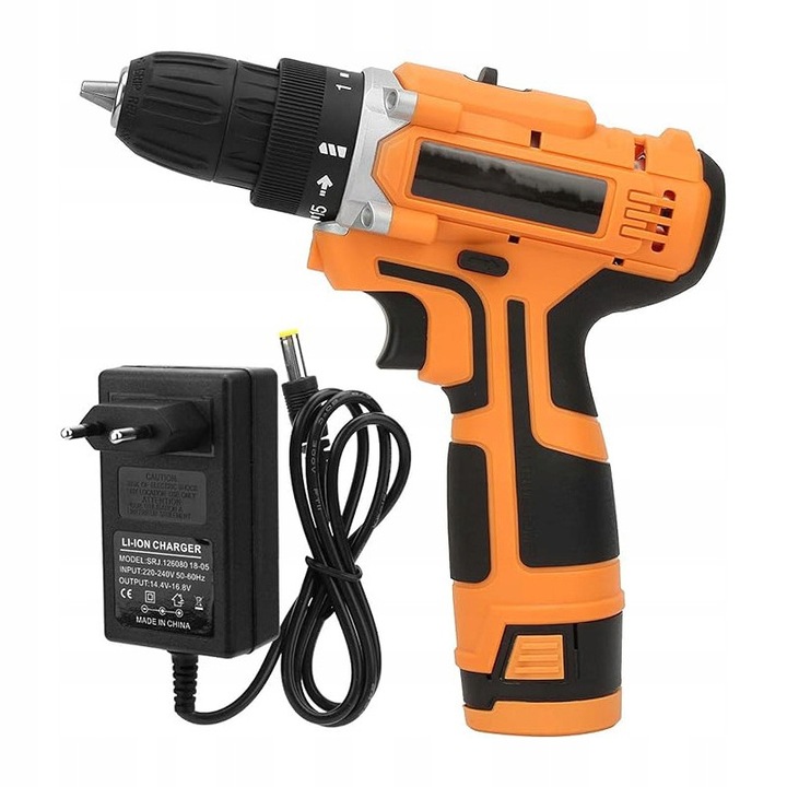 Masina de insurubat cu acumulator HILDA 16,8 V, 340 W, 2000 mAh, LED, 10 mm
