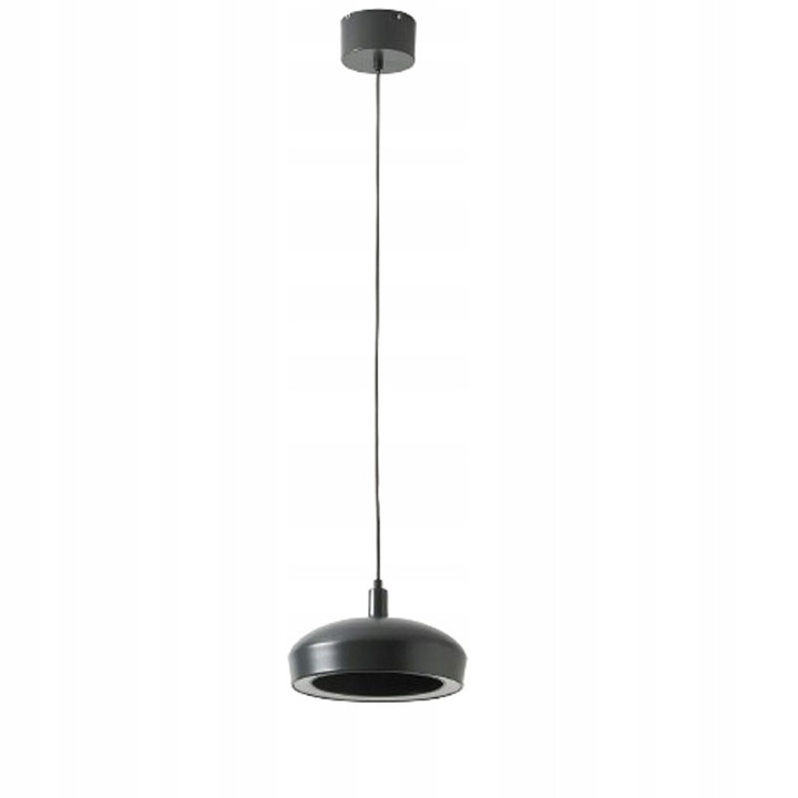 LED висяща лампа Westwing Alva, антрацит, 28 см, регулируема височина 90-120 см