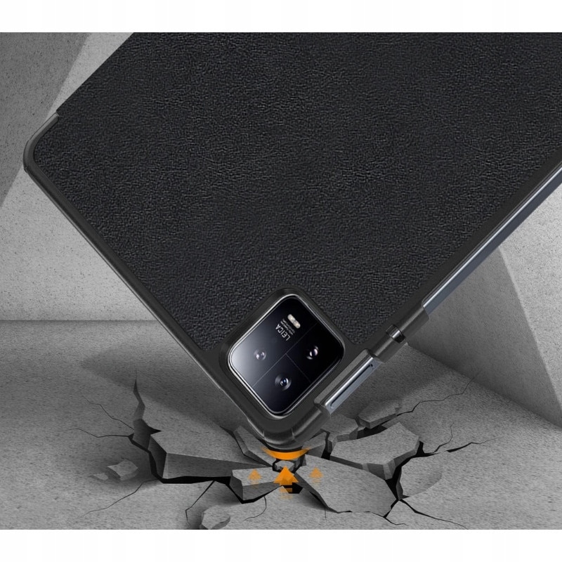 Etui pentru tableta cu clapeta, Apple iPad Pro 13", negru, 28,13x21,43cm, functie de suport