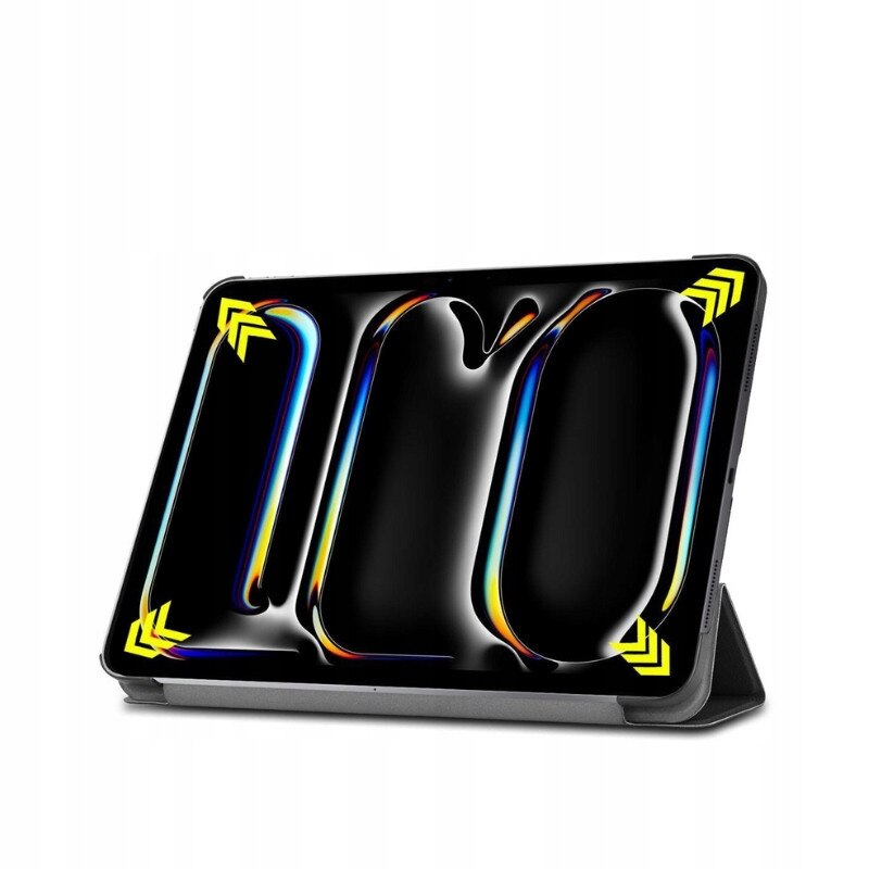 Etui pentru tableta cu clapeta, Apple iPad Pro 13", negru, 28,13x21,43cm, functie de suport