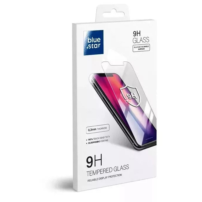 Folie Sticla Securizata Bluestar Dreapta Compatibila Cu Samsung Galaxy A55 5G, Duritate 9h, Transparenta