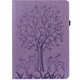 Husa tableta ERBORD pentru Lenovo Tab M10 HD, design Tree and Deer, protectie, mov, set