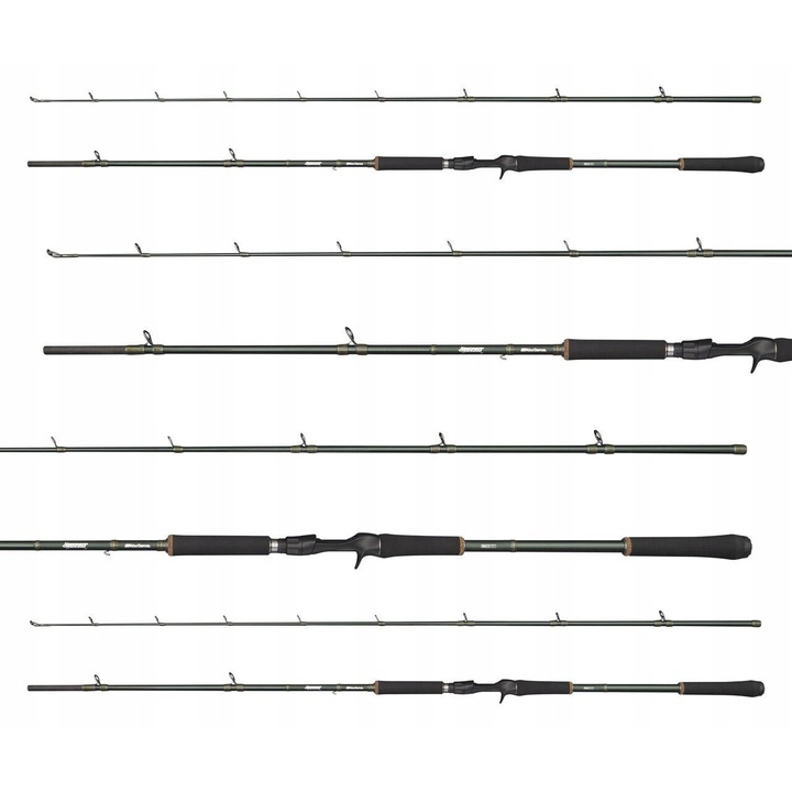 Abu Garcia Beast X horgászbot, 2.54m, 40-140g, 2 részes, karbon, súly 258g