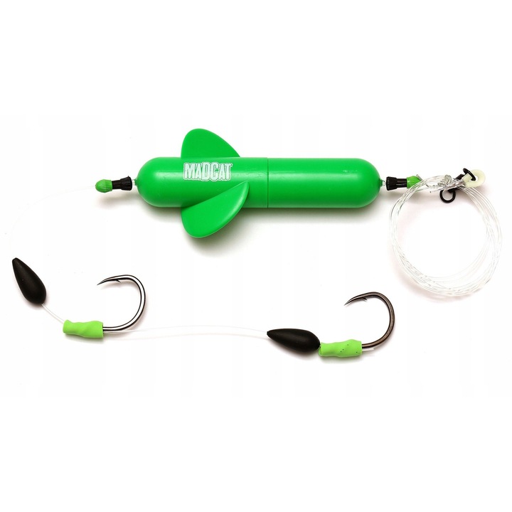 Set monturi pescuit somn Madcat S 180cm 20g carlige 2x6/0