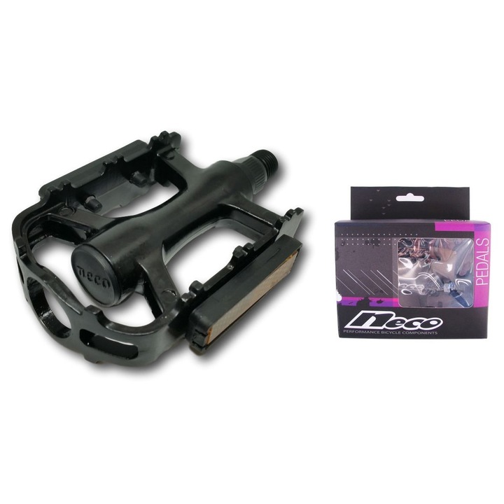 Neco WP-97 kerékpár pedál, alumínium, 97x63,4x20mm, fekete, 2 darabos szett