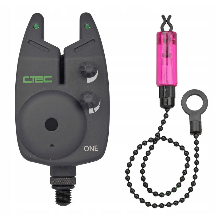 Spro C-Tec One Bite elektronikus kapásjelző, lila, szett swingerrel