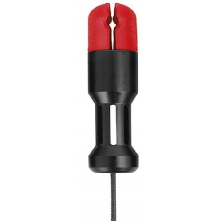 Sygnalizator de pescuit Fox Black Label Stealth Bobbin, rosu, 6 inchi, 5g