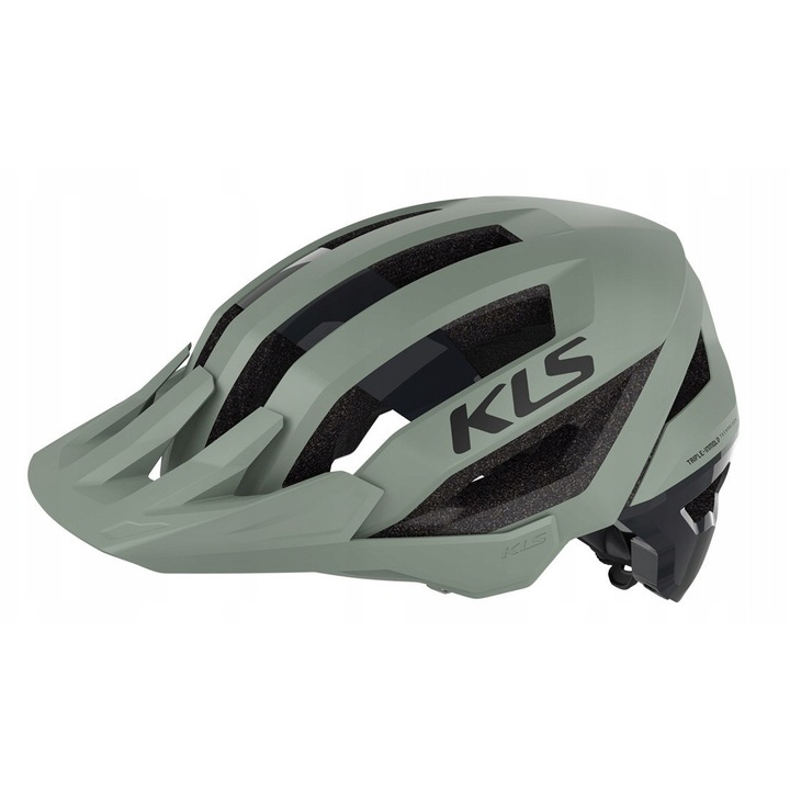 Kellys OUTRAGE sport védősisak L/XL 59-63 cm, zöld, 3D FIT rendszer