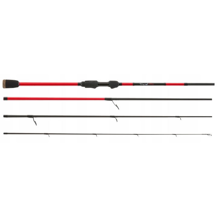 Iron Claw Travel Pro horgászbot, 2,10m, 10-30g, 4 tagú, 59cm szállítási hossz, 24 és 30T karbon