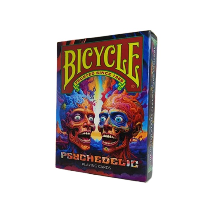 Carti de joc Bicycle Psychedelic by Collectable Playing Cards