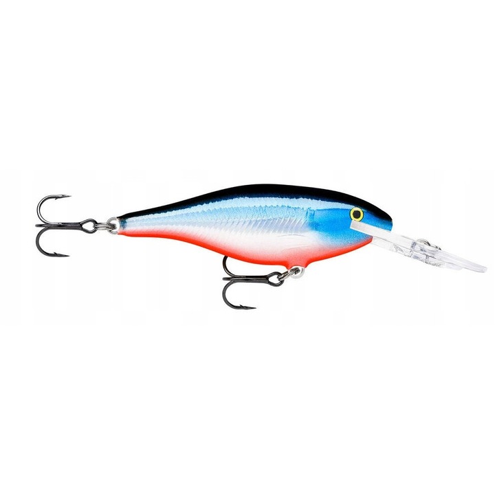 Vobler Rapala Shad Rap 9cm 15g Holographic Blue Ghost, 2.4x4.5m, szett 1 db
