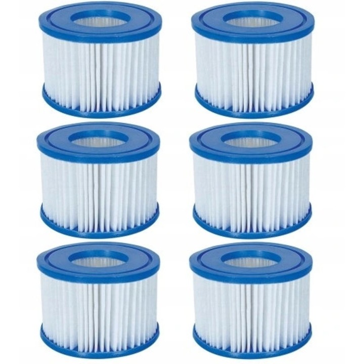 Комплект от 2 филтъра за басейн Jacuzzi Lay-Z-Spa, 10.6x8.0cm, CE сертифициран