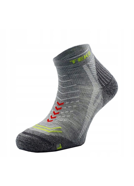 Чорапи Teko ecoRun Enduro Light Half Cushion 2, многоцветни, 42-45