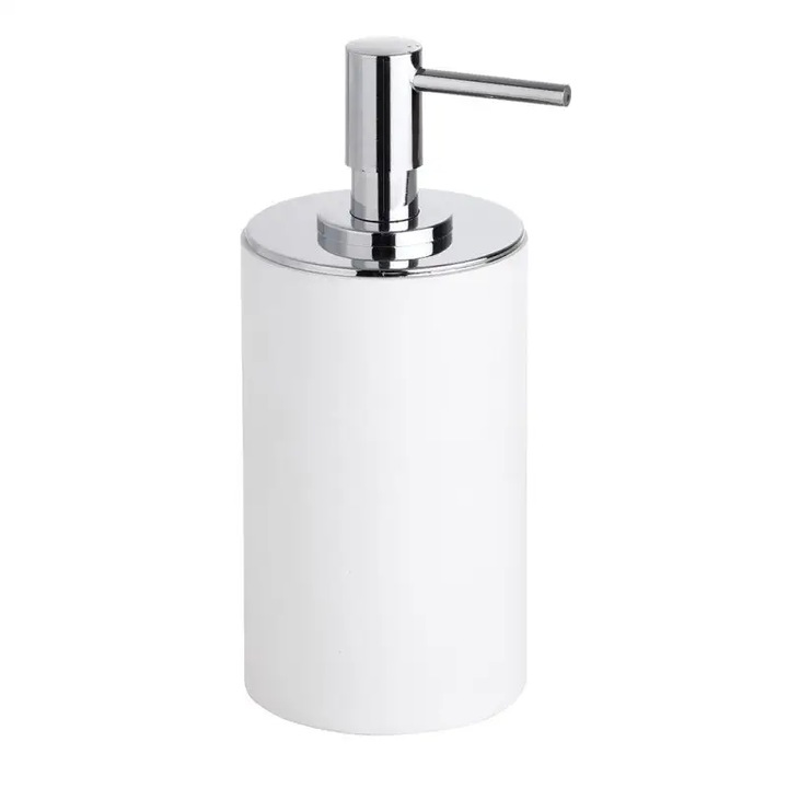 BEMETA GAMMA szappanadagoló, fehér, 72x175x86mm, 250ml, rozsdamentes acél/poliészter gyanta