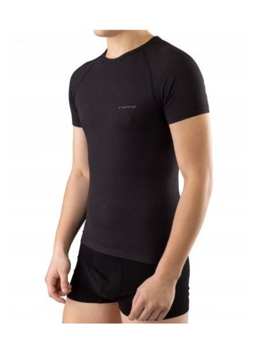 Tricou sport Viking Easy Dry, negru, material 3D, uscare rapida, respirabil, XL INTL